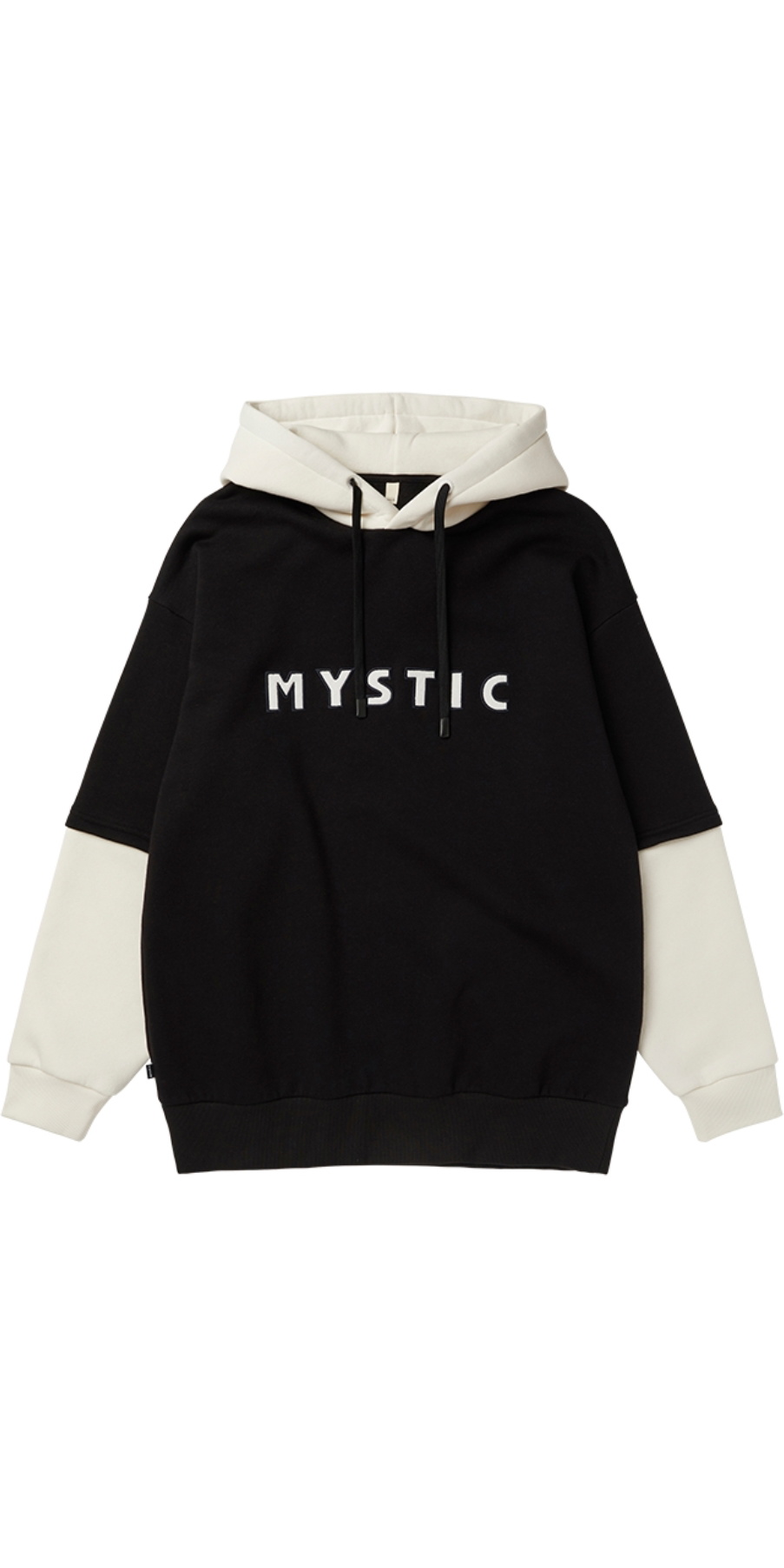 2024 Mystic Womens Overseas Hoodie Sweatshirt 35124 250517 - Black